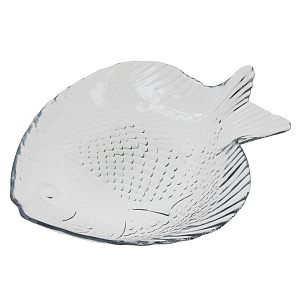 MARINE Тарелка-рыба 19,8х15,8см PASABAHCE стекло 000000000001000114