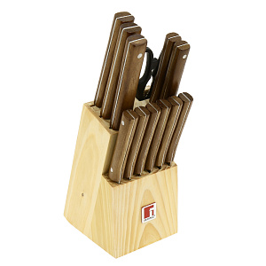 Набор ножей Bergner, 13 предметов, нержавеющая сталь 000000000001170688