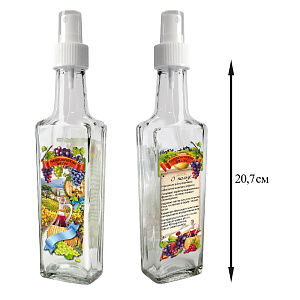 Бутылка с кнопочным распылителем 250мл LARANGE для бальзамического уксуса 000000000001202849