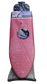 Доска гладильная 120х40см НИКА. EURO подставка под утюг. Розетка с удлинителем 1,9м. Розовая. Гладильная поверхность-термостойкий пластик чехол-бязь 000000000001205063