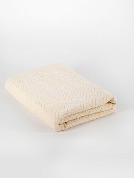 Полотенце махровое 70х130см LUCKY Зигзаг молочный хлопок-100% 000000000001214729