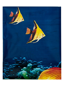 Штора для ванной 180х180см в ассортименте ПВХ 000000000001229429