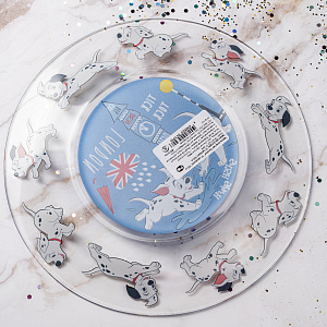 101 ДАЛМАТИНЕЦ Тарелка десертная 19,6см ОСЗ Симпатия стекло 000000000001212439