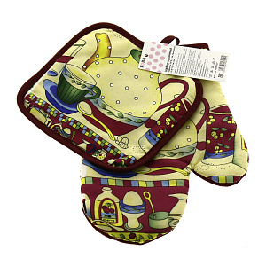 Набор варежка и прихватка, 2 предмета 000000000001184668