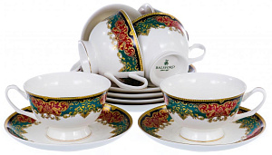 Набор чайный 12 предмета (чашка 250мл-6шт/блюдце-6шт) BALSFORD Маркиза Дороти подарочная упаковка фарфор 000000000001197842