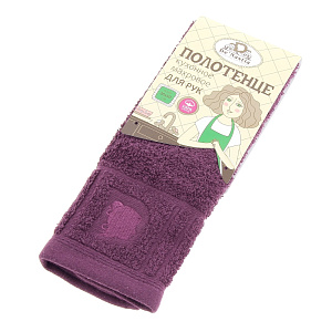 Полотенце кухонное DE'NASTIA 30х50см черничный 100%Хлопок D100006 000000000001118587