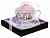 Чайная пара (чашка 230мл) BALSFORD Passion подарочная упаковка с бантом фарфор 000000000001193949