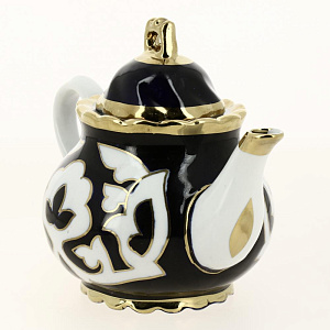 Сервиз чайный Пахта 7 предметов на 6 персон ASIA PORCELAIN с титановым напылением фарфор 000000000001204892