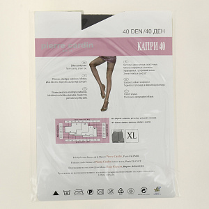 Колготки женские 40ден р3 PIERRE CARDIN Капри Неро 000000000001176314