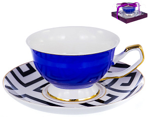 Пара чайная 200мл/блюдце BALSFORD Палитра Янира море фарфор 000000000001185936