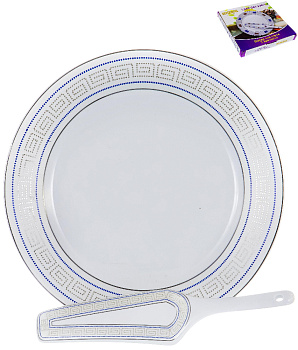 Набор для торта 2 предмета (блюдо 30см/лопатка) GUTERWAHL Венера алькор фарфор 000000000001205652