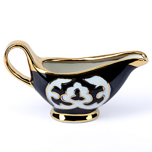 Молочник-соусник 120мл ASIA PORCELAIN с титановым напылением фарфор 000000000001212159
