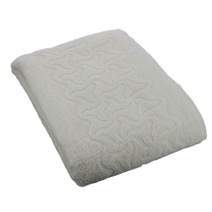 Полотенце 100х150см ДМ Радуга махровое плотность 295гр/м молочное 100% хлопок ПД-1201-04352, 11-0107 000000000001205548