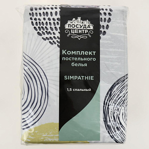 КПБ 1,5сп, 100%ПЭ,круги, PC020158 000000000001179500