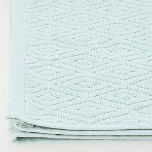 Полотенце махровое 70х130см СОФТИ Ромб мятный хлопок 100% 000000000001214701