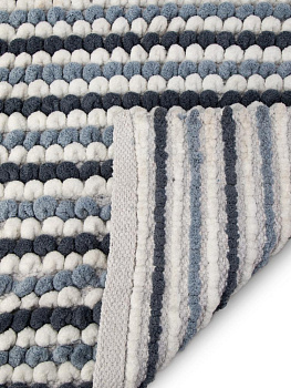 Коврик для ванной 50х80см LUCKY POP CORN противоскользящий синий хлопок/полиэстер 000000000001225647