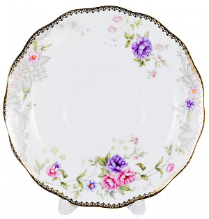 Чайная пара чашка фарфор 300мл/блюдце подарочная упаковка Цецера Balsford Франческа 108-04055 000000000001197898