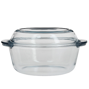 Кастрюля с крышкой для СВЧ Borcam Pasabahce, 1.5л 000000000001010605