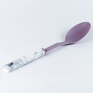 Ложка кухонная LUCKY с мраморной ручкой лавандовая нейлон полипропилен 000000000001208916