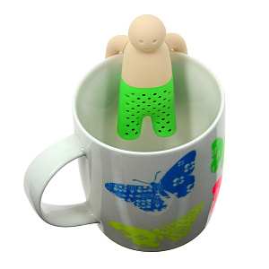 Фильтр для чая Человечек Fissman, 7?3 см, силикон 000000000001110485