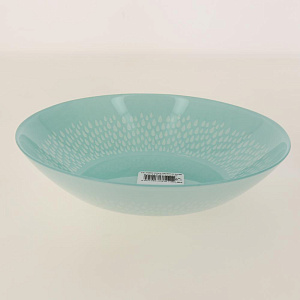 Тарелка суповая 20см SIMPLY SPLASHY TURQUISE Опал Q0300 000000000001198025