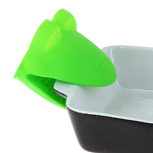 Термостойкая прихватка Лягушка Marmiton, зеленый, силикон 000000000001125333