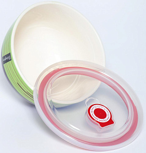 Салатник 14см/750мл ELRINGTON АЭРОГРАФ Летний сад с крышкой керамика 000000000001210586