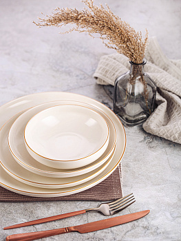 Набор столовой посуды 19 предметов TULU PORSELEN Tutku фарфор Набор столовой посуды 19 предметов TULU PORSELEN Tutku фарфор 000000000001212909