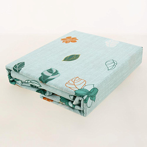 КПБ ЕВРО Любовь и жизнь, бязь, 100% хлопок, плотность 125гр. (наволочки 2шт 70*70, простынь 215*200, пододеяльник 215*200) арт.815/ЕВРО 000000000001201980