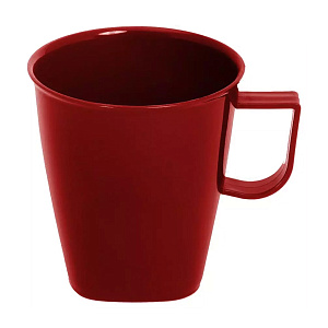 Кружка 360мл ИНТЕРМ рубиновый пластик 000000000001222060