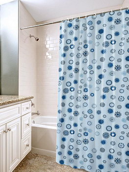 Штора для ванной 180х180см V-LINE полиэтилен 000000000001022720