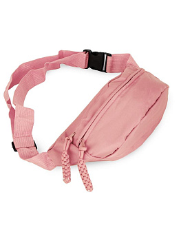 Сумка поясная 33х16х9см розовый полиэстер 000000000001227588