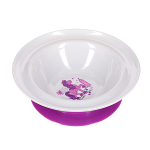 Тарелка на присоске Весёлые животные Lubby, от 6 месяцев 000000000001135480