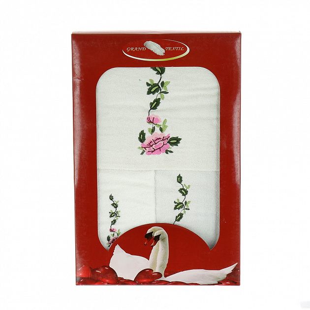 Набор полотенец Лилия Grand Textil, 24.5x5x35 см, 3 шт. 000000000001123532