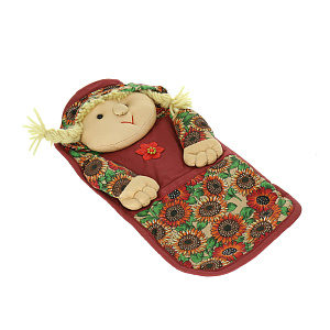 Прихватка с карманом Кукла Мультидом, хлопок, полиэстер, пенополиуритан 000000000001126827