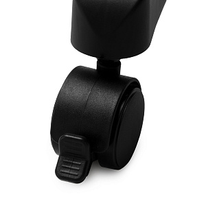 Вешалка напольная 2-х ярусная 56х33х120см LUCKY металл черный 000000000001222582