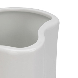 Ваза 20см Blanc белый керамика 000000000001224010