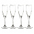 ЭТАЛОН Набор бокалов для шампанского 4шт 170мл LUMINARC стекло 000000000001209628