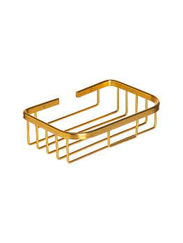 Держатель навесной 18x12x5,5см DE'NASTIA золотой алюминий 000000000001227445