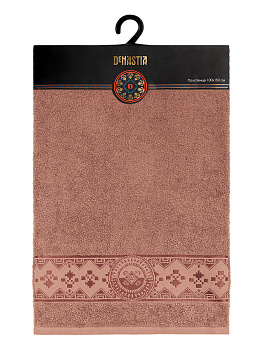 Полотенце 100х150см DE'NASTIA ТАЛИСМАН 1 розовый хлопок-100% 000000000001215364