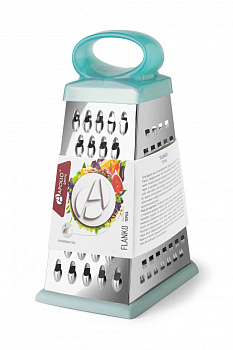 Терка APOLLO genio Flanco 4 грани нержавеющая сталь  FLC-01 20см 000000000001187652