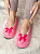 Туфли домашние-тапки р.35-36 LUCKY Розы сиренево-розовый полиэстер 000000000001187770