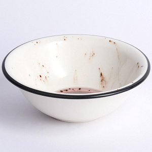 Салатник 18см TULU PORSELEN Galaxy milky/bordeaux фарфор 000000000001212282