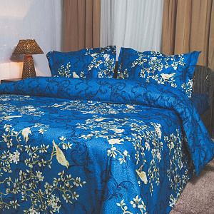 Комплект постельного белья 1,5спальное DE'NASTIA Сатин Сонет 50x70см-2шт C010406 000000000001123877