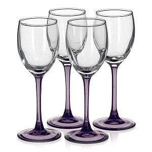 Набор рюмок Sweet Lilac Luminarc, 65мл, 4 шт. 000000000001074822