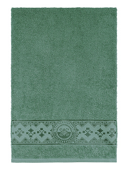 Полотенце 100х150см DE'NASTIA ТАЛИСМАН 1 зеленый хлопок-100% 000000000001215363