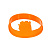 Круглая форма для яичницы Петушок Мультидом, оранжевый, силикон 000000000001133602