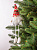 Декоративное украшение Дед мороз с бородой и ногами 11х7х29см MANDARIN полиэстер 000000000001209339