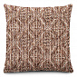 Наволочка декоративная 40х40см LUCKY ROMBO SGTH-MULTI DIAMOND бежевый экрю хлопок