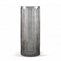 Ваза для цветов 29,5см GARBO GLASS серый стекло GB15/CN0986 000000000001218001